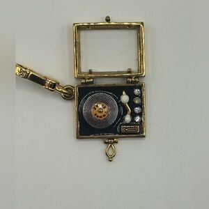 Vintage Juicy Couture Record player Charm